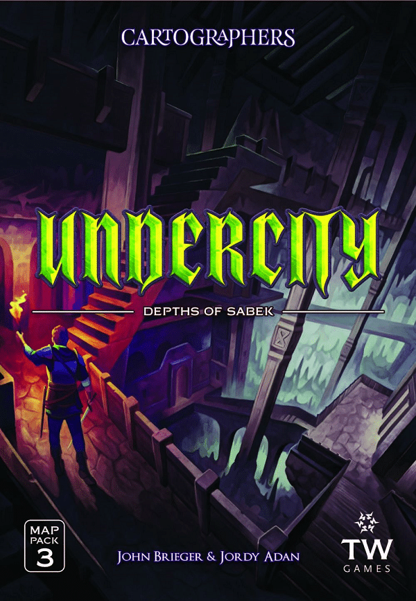 Cartographers Heroes Map Pack 3: Undercity image 0